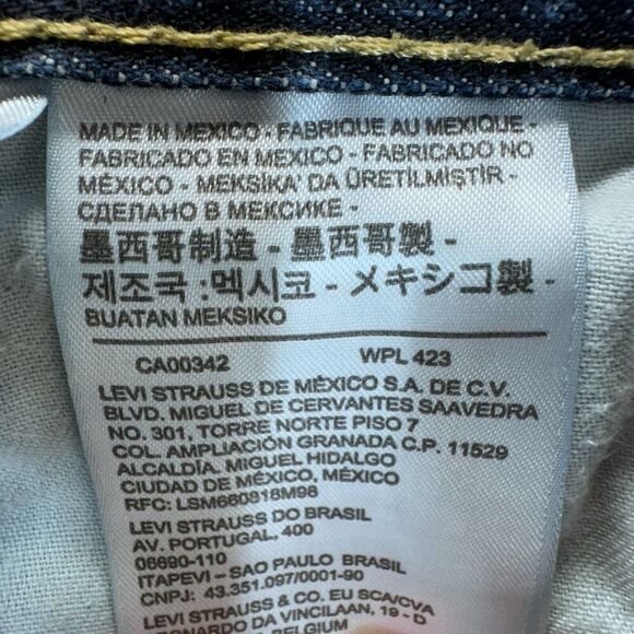 Levi's 559 Loose Straight Leg Jeans Men 32x32 Cotton Denim Rodeo Western Casual - Picture 5 of 10